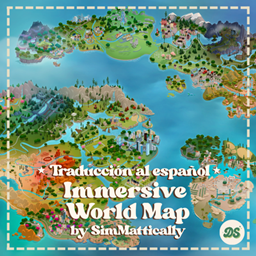 Immersive World Map By SimMattically | Spanish Translation By Dareksimmer logo