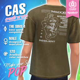 IDxA Streetwear Shirt Resilience Men logo