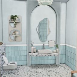 Pastel Blue Bathroom logo