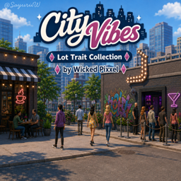 City Vibes LotTrait Collection by Wicked Pixxel - Tradução PTBR logo