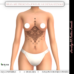 Jewelry V8 Tattoo Female logo