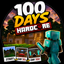 A 100 HARDCORE DAYS CHALLENGE BY MIGUEL KARLOS logo