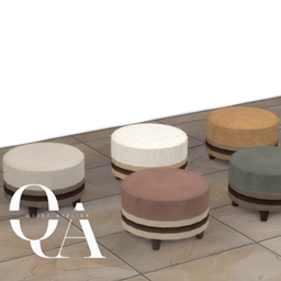 Quiet Atelier - Pebble Pouf logo