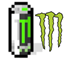 Monster Energy Drink - BAMBI logo