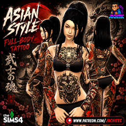 Fullbody Asian-style tattoo by Jochi project image