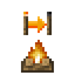 Realistic Torches From Campfires logo