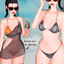 Gothic bikini (swimwear) logo