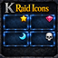 K Raid Target Icons 🟦 logo
