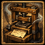 Echoes in Ink: The Living Printshop logo