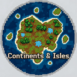 Continents and Isles logo