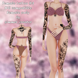 Female tattoo #3 project image