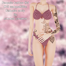 Female tattoo #5 project image