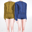Magda Butrym Cashmere Cable Knit Cardigan & Shorts logo