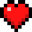 One heart logo