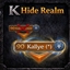 K Hide Realm Names logo