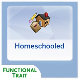 Homeschooled | Functional Trait Mod | No School for Kids logo