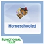 Homeschooled | Functional Trait Mod | No School for Kids logo