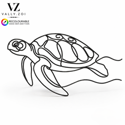 Tideform Turtle Wall Art [VZ] logo
