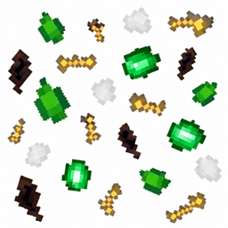 Impact particles logo