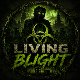 The Living Blight logo