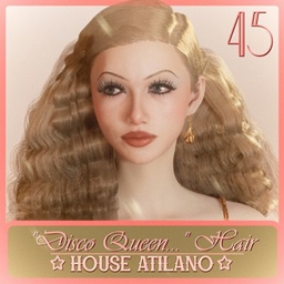 "Disco Queen" Hair | A 70s does the 30s inspired Women's Hairstyle #45 logo