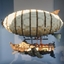 Blimps and  Sky Islands logo
