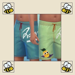 Boys Swim Shorts Set "Ananas" project image