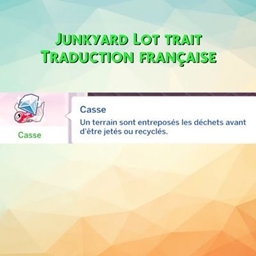 Mod Junkyard par Kiara - Trad FR logo
