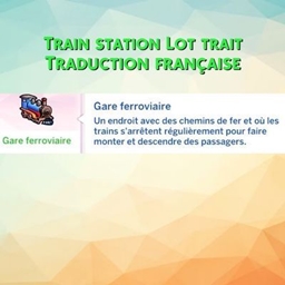 Mod Train Station par Kiara - Trad FR logo