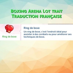 Mod Boxing Arena par Kiara - Trad FR logo