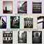 Black and white modern wall art, in every color logo