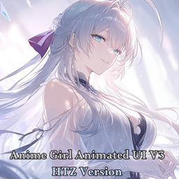 Anime Girl Animated UI V3 HTZ131 Version project image
