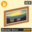 Raster Rabbit: Daily Drop - Blurred Grove | PASSING DISTANCE Abstract Collection (3 New Paintings) logo