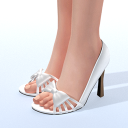 Round Toe Bow Heel Sandals project image