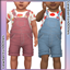 [Infant] Fruity Overalls logo