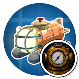 Create Deep Seas: Crush Depth logo