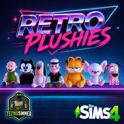 Retro Plushies by TecnoSimmer logo