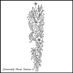 [Sminchii] Floral Tattoo II logo