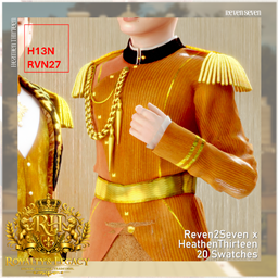 Boy's Shoulder Embellishment Gold Tassel Epaulet (Necklace) project image