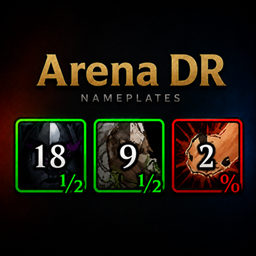 ArenaDR Nameplates - Arena DR Tracker on Enemy Nameplates (WoW Midnight PvP) project image
