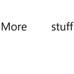 More stuff-by-vortex