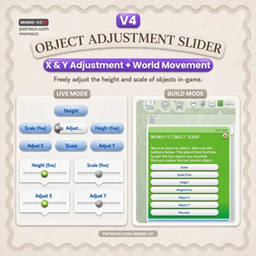 OBJECT ADJUSTMENT SLIDER - TRANSLATION INTO SPANISH project image