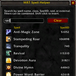 MRT Spell Helper project image