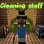 Cleaning staff logo
