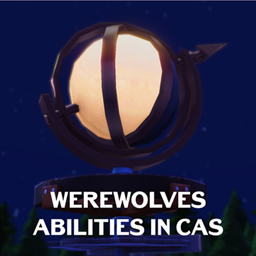 Werewolf Abilities in CAS logo