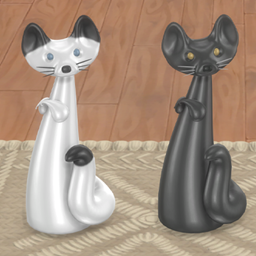 Ceramic Cat Figure project image