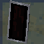 Black banner shield logo