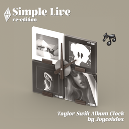 RE - Simple Live - Taylor Swift Album Clock project image