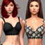Top lace Retro 23 swatches  logo