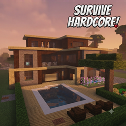 Modern Mansion Hardcore Survival World [Achievements Enabled] project image